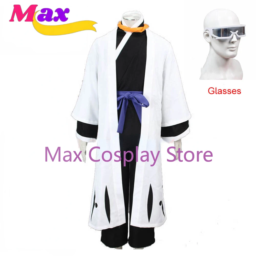 Max Cos Tousen Kaname 9th Division Cosplay Anime Costume Kimono Kendo Cos Clothes Custom size