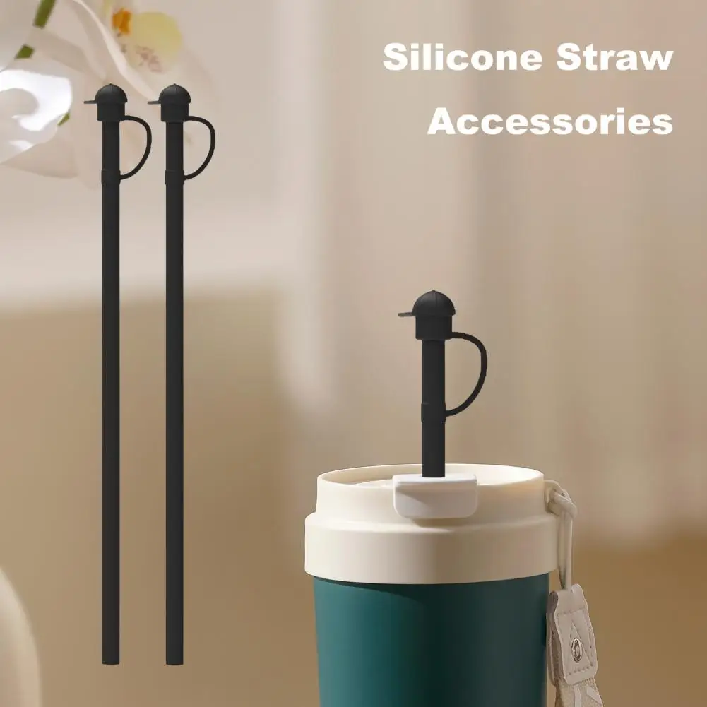 

Food-grade Silicone Straws Silicone Straw Accessories Reusable Silicone Straw Set for 30/40oz Tumblers Food-grade for Travel