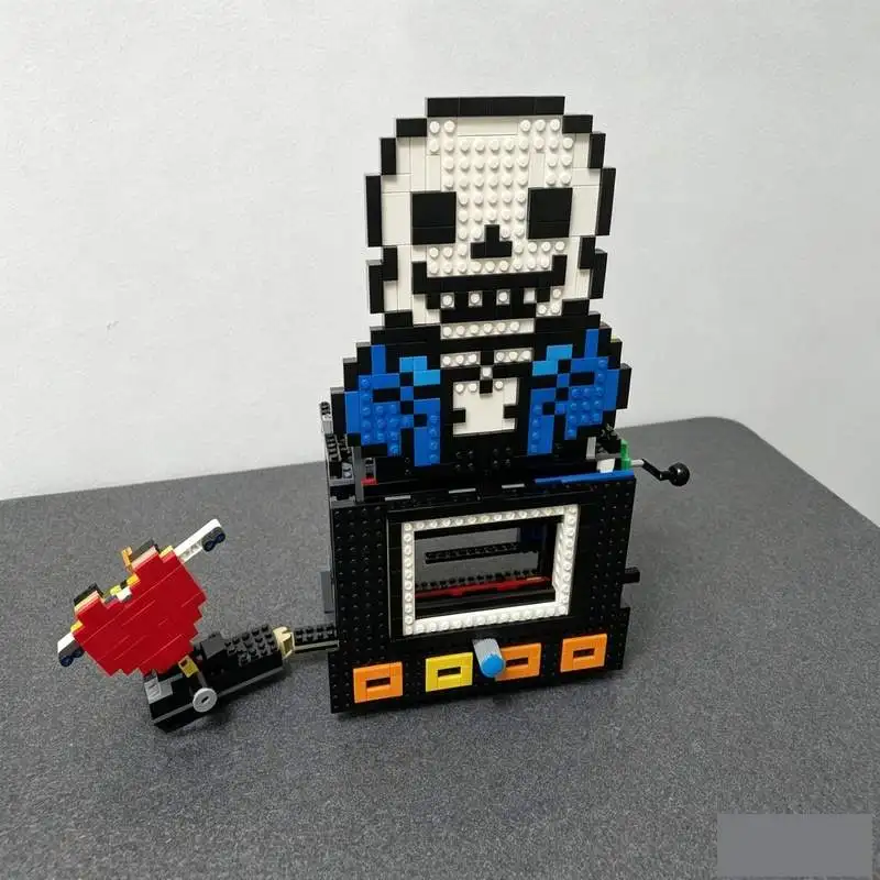 763PCS Game Character Scene MOC Model Custom Puzzle Blocks DIY Creative Assembly Educational Toy Collection Display Brick Gift