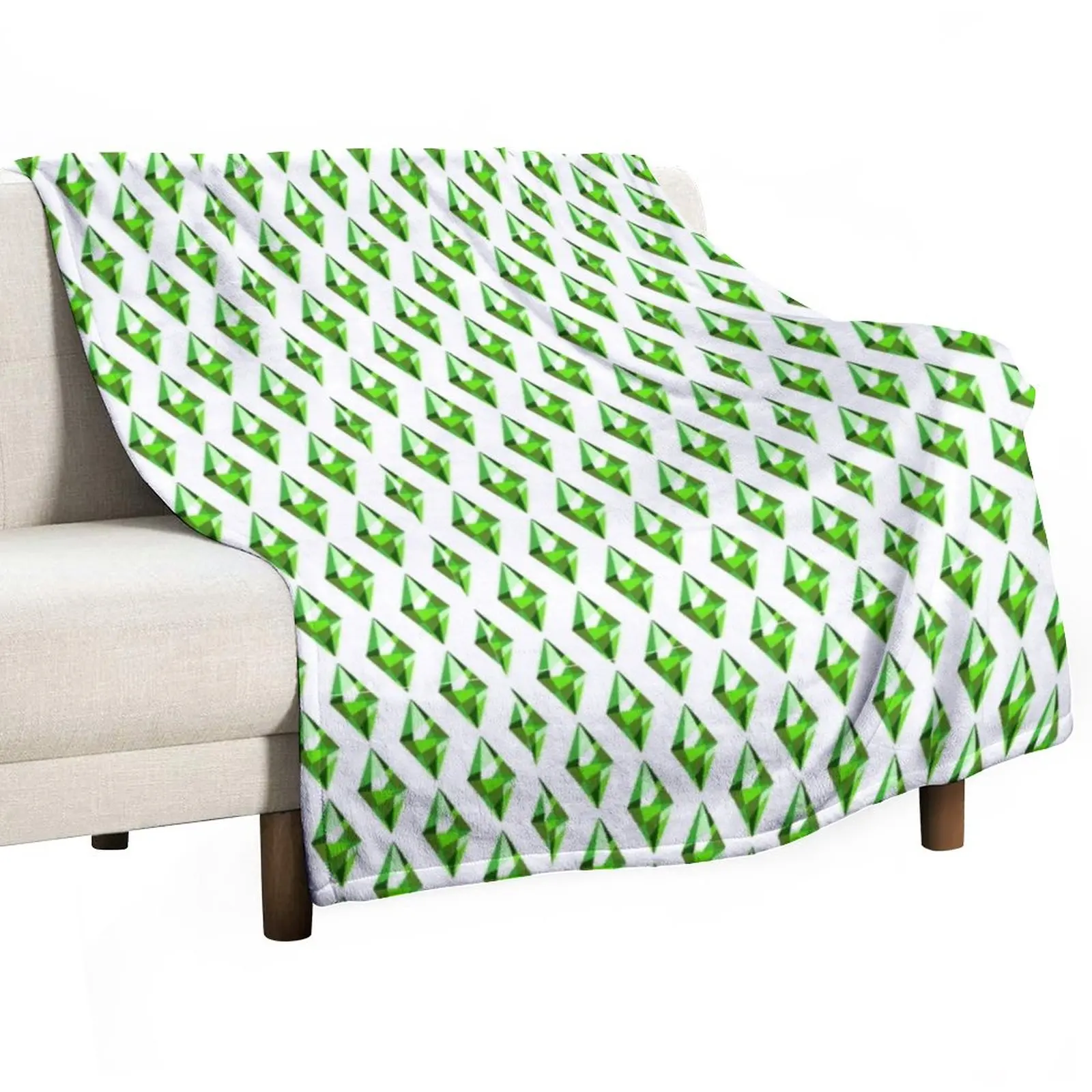 

The Sims 4 Plumbob Throw Blanket Sofa Throw Blanket Decorative Sofa Blankets Furry Blanket Beach