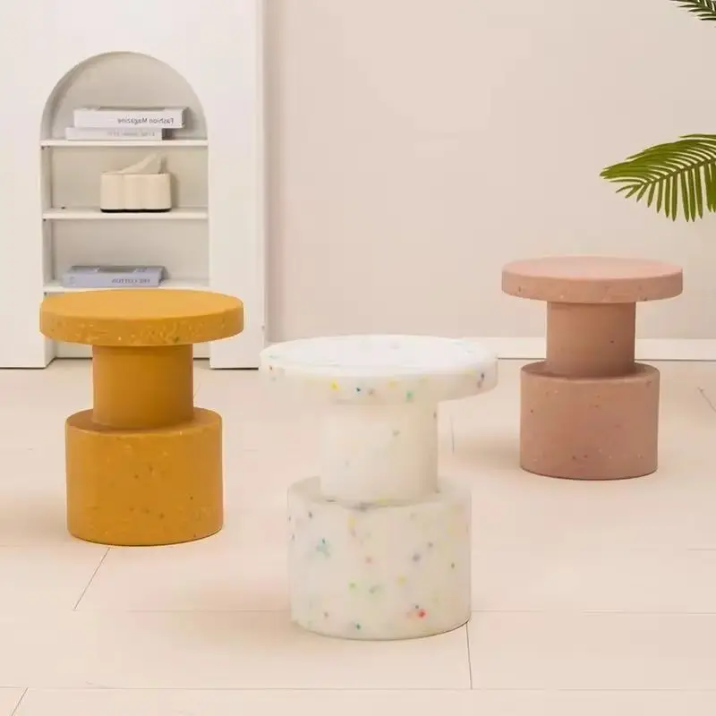 

Nordic Creative Side Table Modern Simple Round Table Stool for Small Apartment Living Room Home Furniture