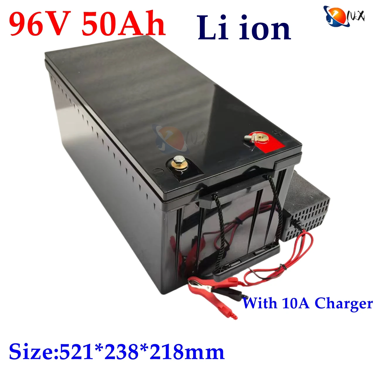 

YNX waterproof 96v 50ah lithium ion bateria li ion battery for 7500W RV AGV Marine Tourist car motorcycle E-sweeper +10A Charger