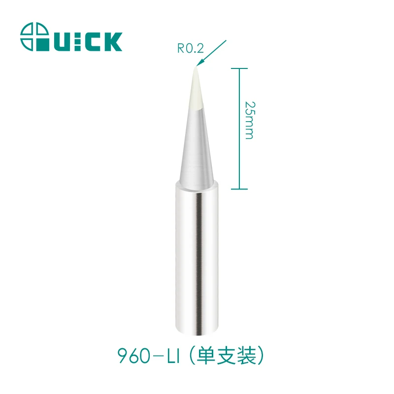 Quick 960-K/SK/B/C/D/LI/J Series Soldering Iron Tip For TS1100/236/936/969/967/375A+/3104 Welder Soldering Iron Head Replacement