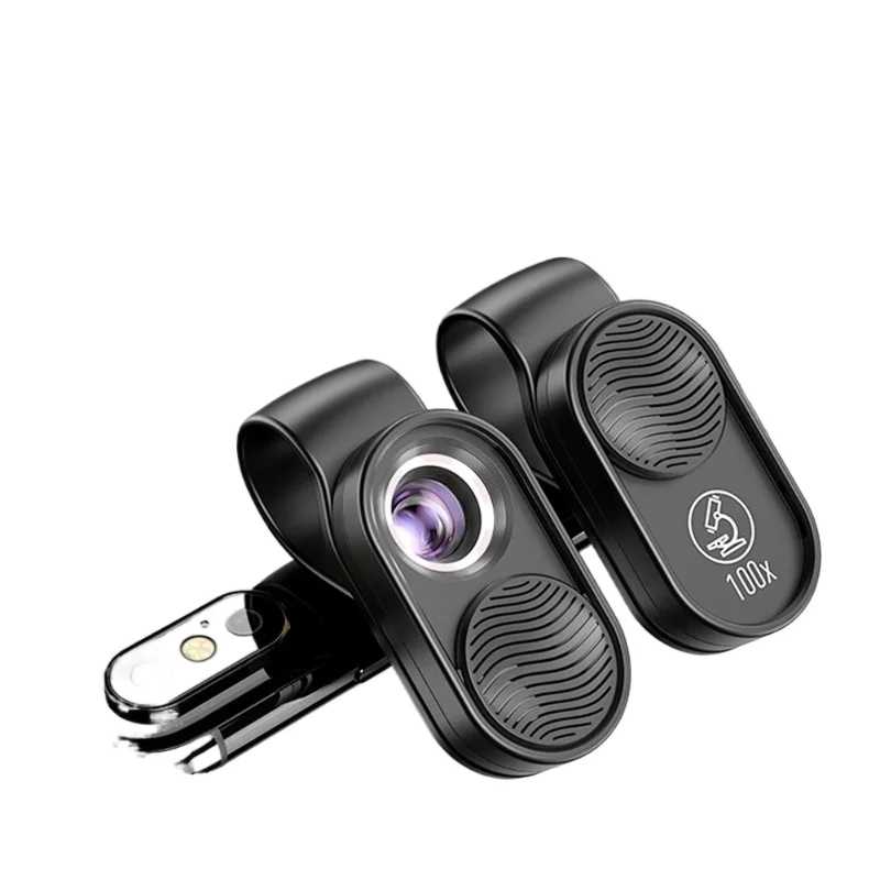 

Mobile phone microscope head