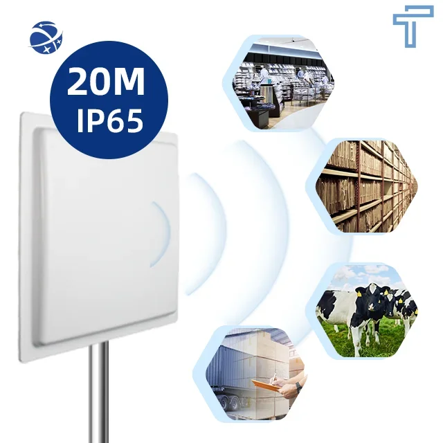 

Factory Price 860-960mhz UHF Reader Long Distance RFID Reader TCP IP RFID Reader for Parking Access Management System