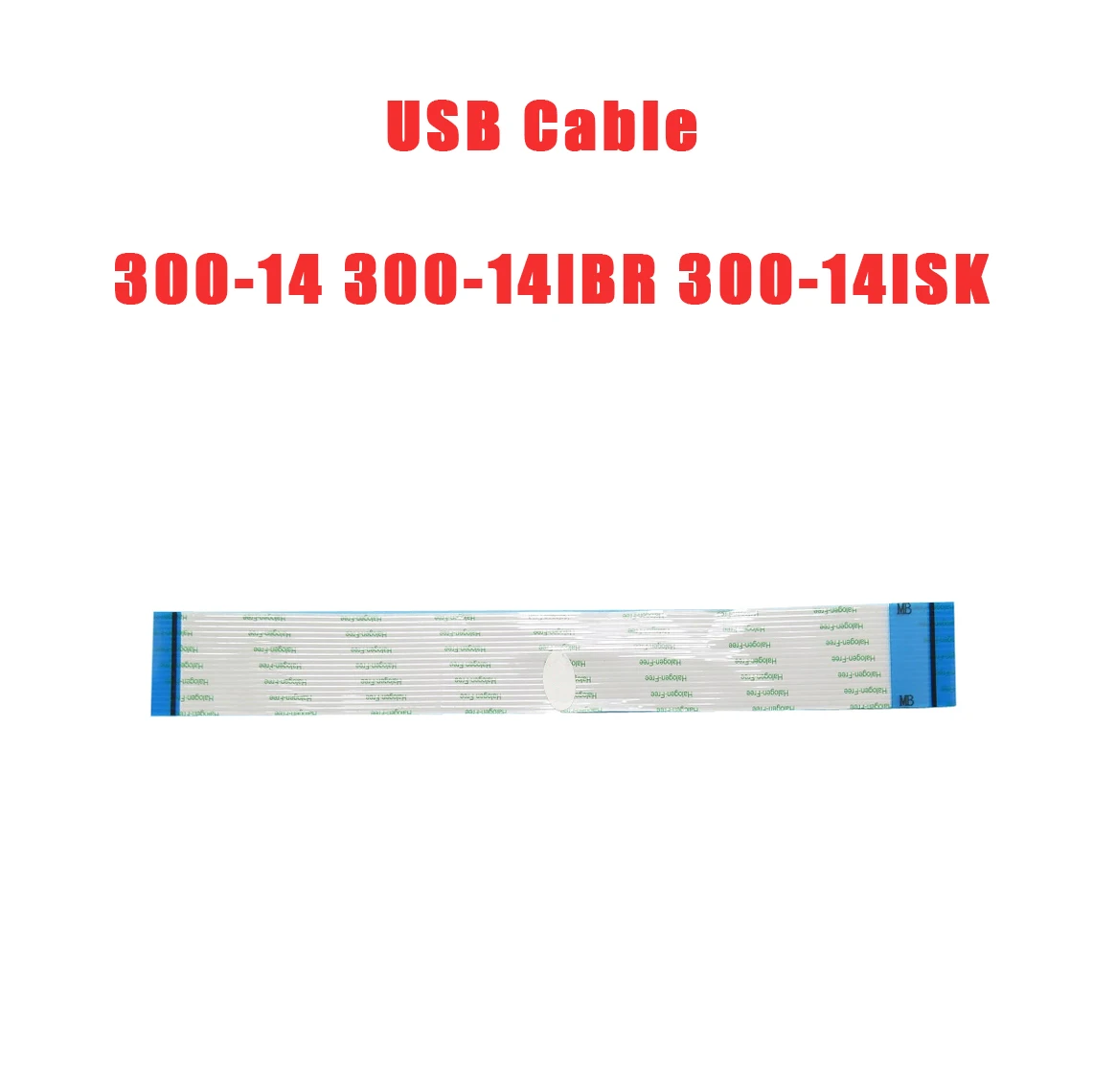 

USB-кабель для ноутбука Lenovo Ideapad 300-14 300-14IBR 300-14ISK 5C10K38184 NBX0001G310, кнопка включения питания, плата 5C50K14012