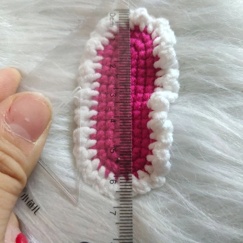 25PCS/50PCS Handmade White Edge Woven Color Film Yarn Semi-finished DIY Accessories Material Pure Yarn Crochet Handicrafts
