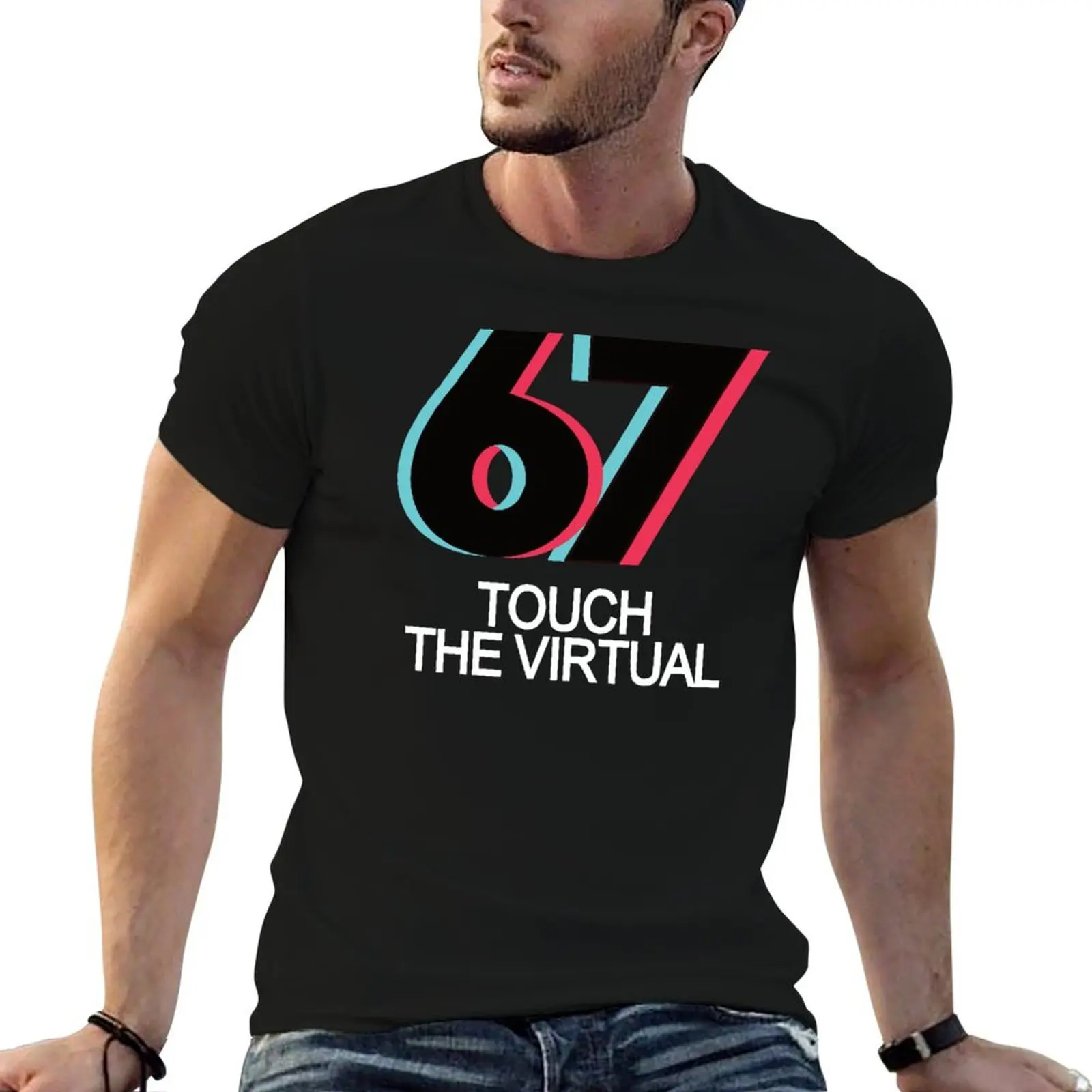 Watase Kiui (Yoru no Kurage wa Oyogenai) 67 Touch the Virtual T-Shirt custom shirt graphics sublime clothes for men