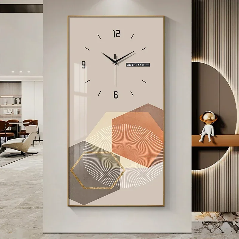 

Minimalist Advanced Wall Clock Modern Luxury Nordic Smart Wall Clock Design Electronic Reloj De Pared Para Sala Home Garden