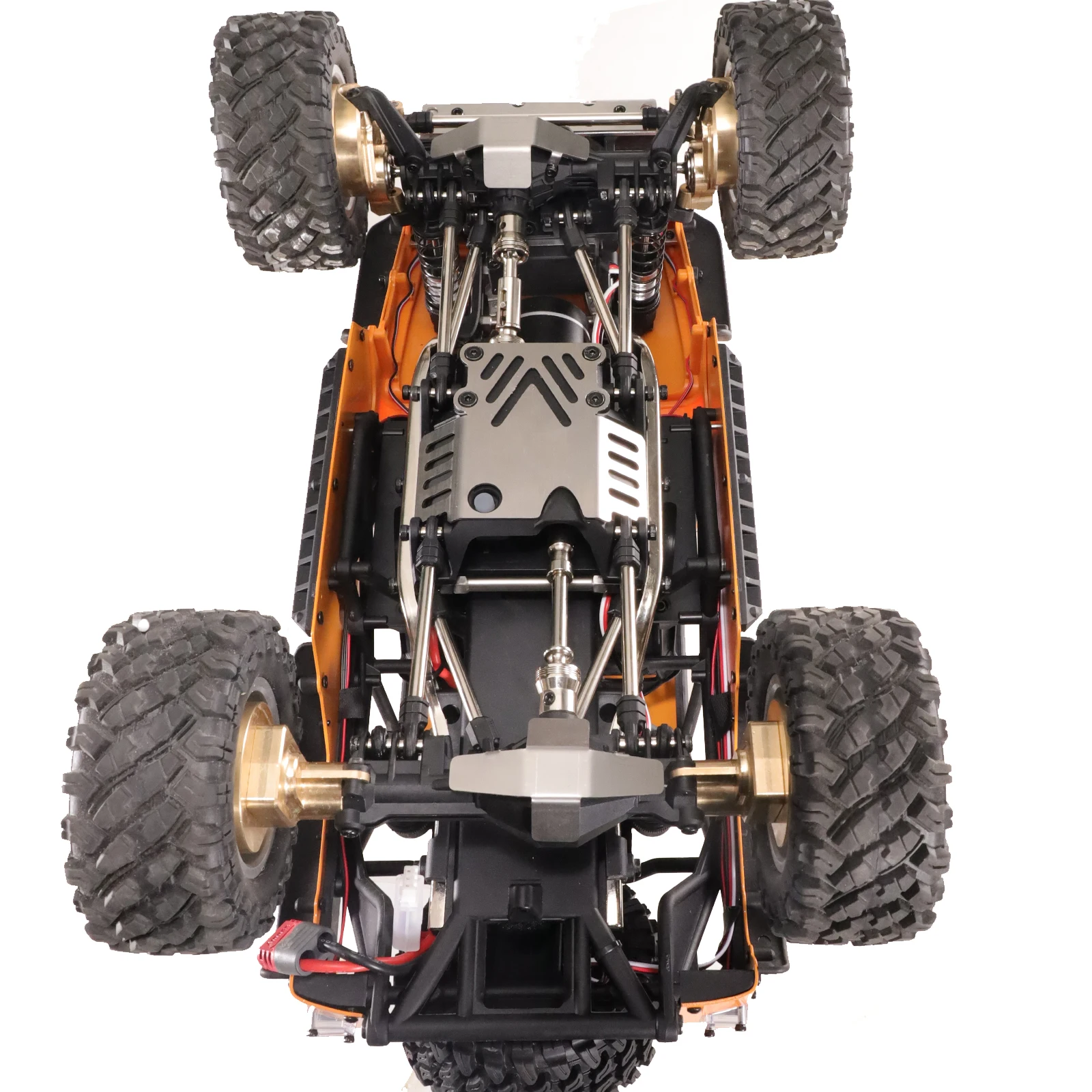 1 Set 304 Chassis Armor For MJX HYPER GO 1/12 H12Y H12Y+Remote Control Car Upgrade Accessories Non Destructive Installation