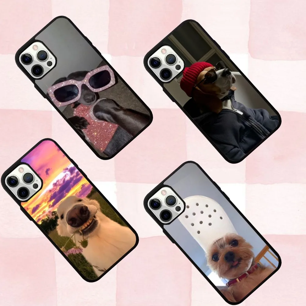 

Funny Dog Phone Case For IPhone 16,se4,15,Pro,Max,Case 14,Plus,13,12,11 Magesafe Magnetic Wireless Charge Cover