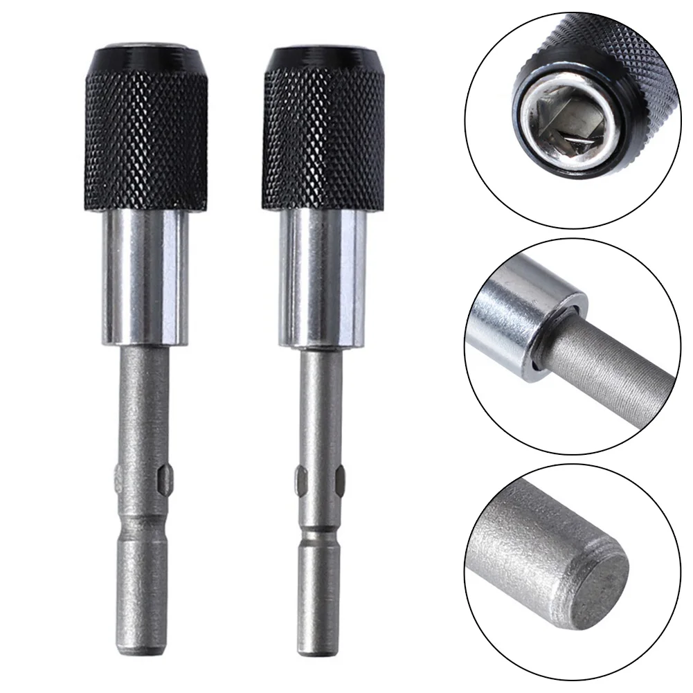 

70mm Extend Bar Hand Tools 6mm 801 Drill Bit Extend Bar Magnetic Screwdriver Bit Quick Release Screwdriver Bits