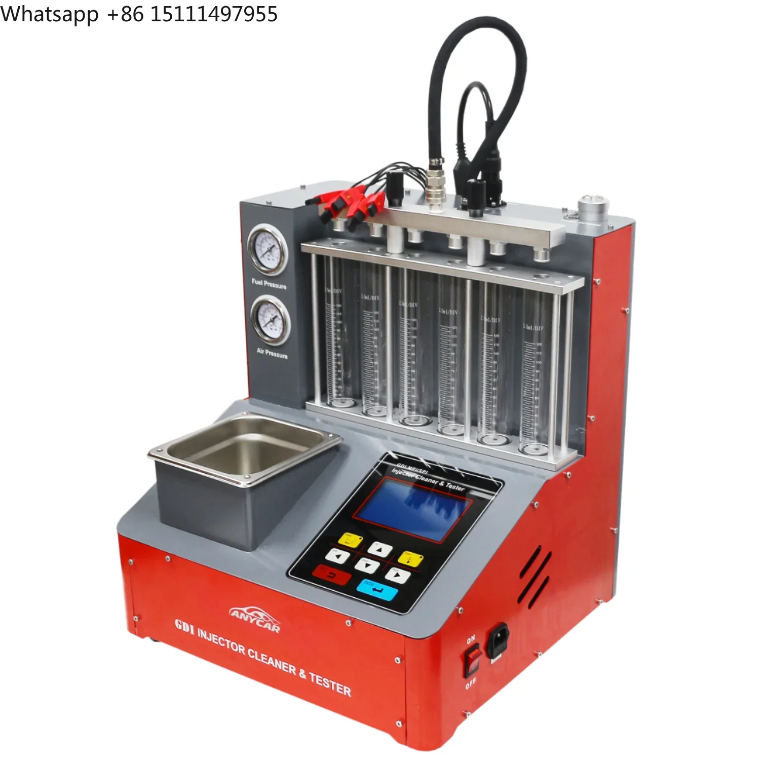 GDI-608 High-Performance Injector Cleaner & Tester Ultrasonic Fuel System &  Test Equipment