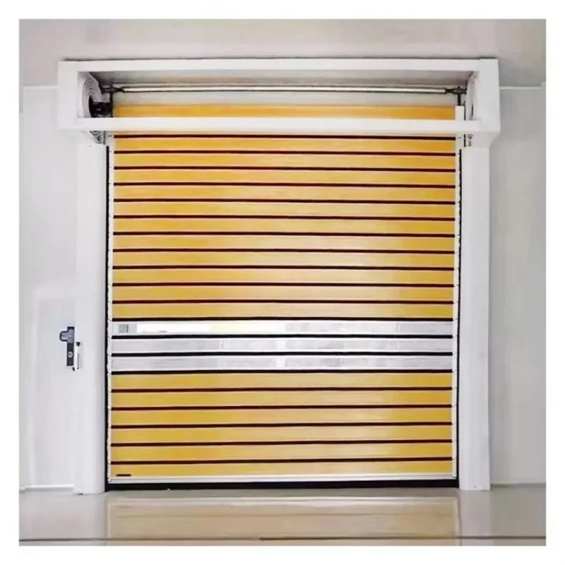 Modern  Stainless  Steel Roller Shutter Door With Turbine System Finished Surface For Workshop Outdoor Use High Quality Security