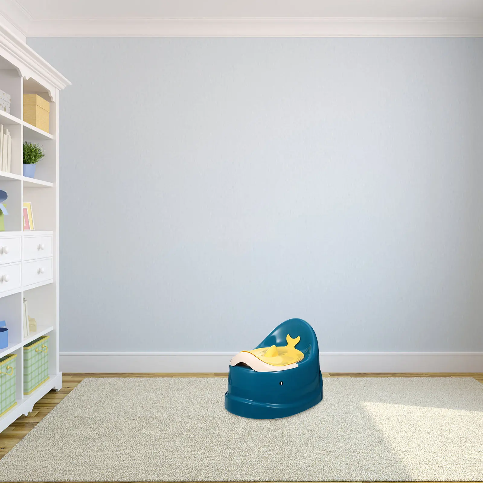 

Детский портативный унитаз-тренажер для приучения к горшку, компактный, легкий, для путешествий, для малышей, для использования дома, в машине, на улице и в помещении