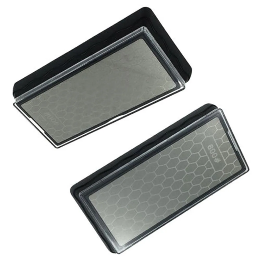 

600 1200 Grit Diamond Sharpening Stone Kitchen Tool Multipurpose Edge Sharpener for Knives Scissors Safe Durable
