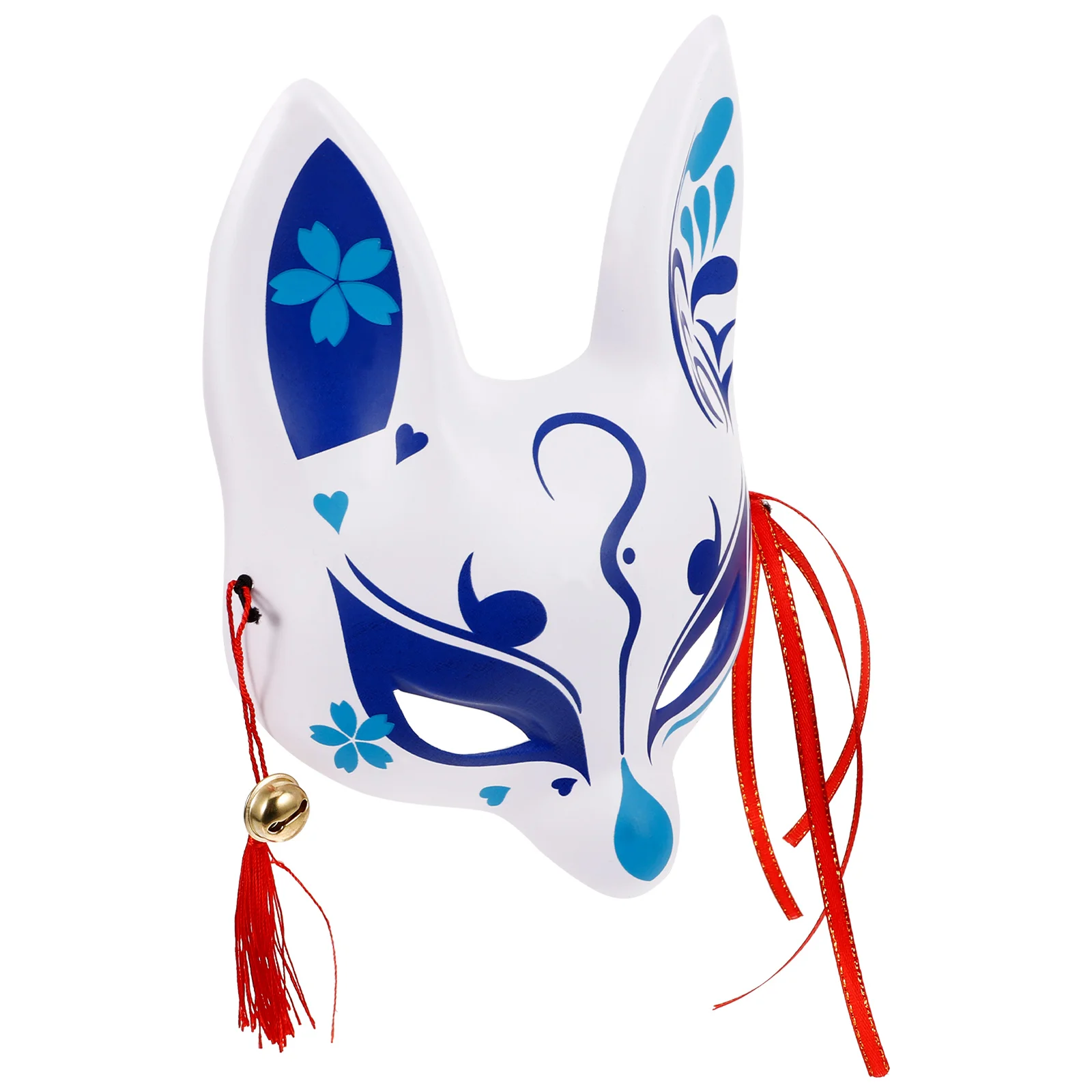

Cosplay Mask Party Mask Half Facial Mask Japanese Fox Mask Masquerade Fox Mask for Women cosplay party mask