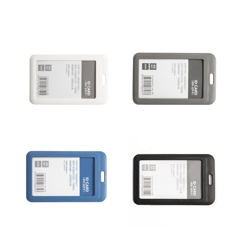 

Набор из 3 профессиональных чехлов для бейджей, держателей удостоверений, защитных чехлов для рабочих пропусков сотрудников, для офиса, покупок, повседневного использования, на день рождения