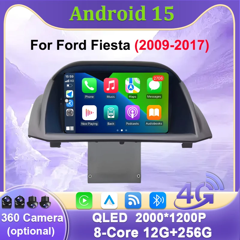 Android 15 Car Radi…