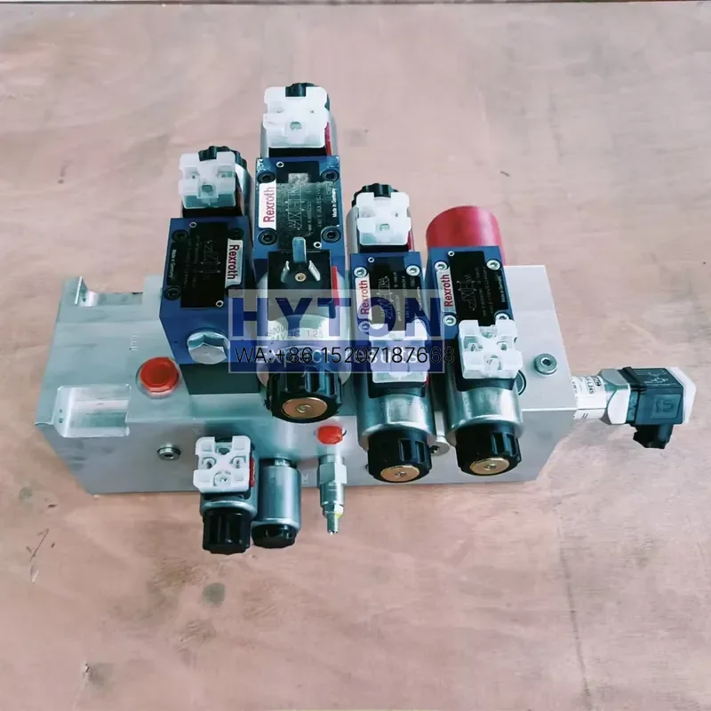 Wmwmnu for HT-N29201816 Original Drilled Block Valve Assembly Suit HP200 HP300 HP350E Minerals Cone Crusher Spare Parts in