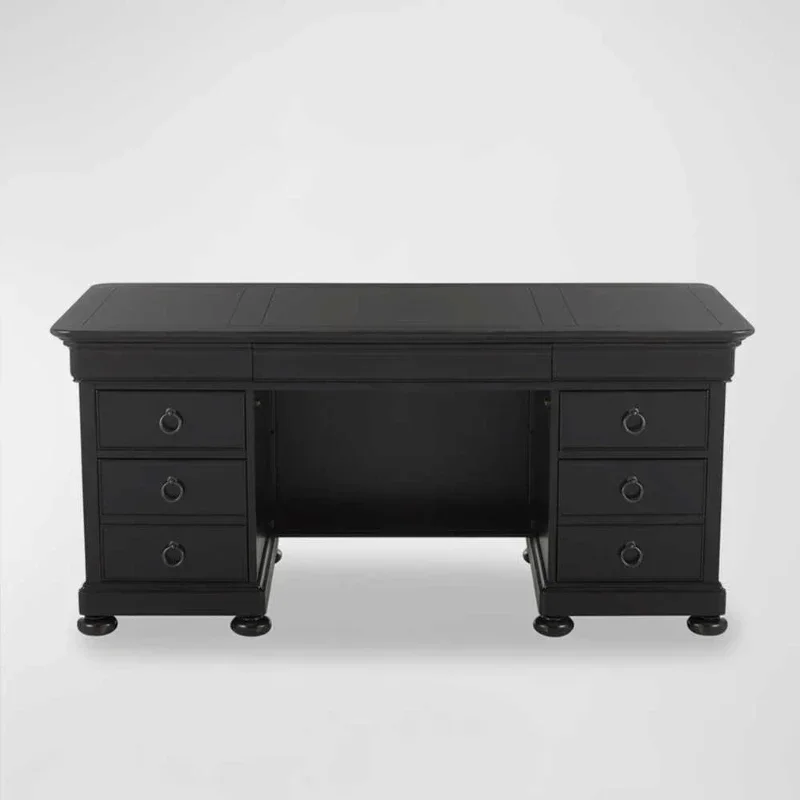 American retro consulting table adult ash wood rectangular postmodern simple office living room designer table