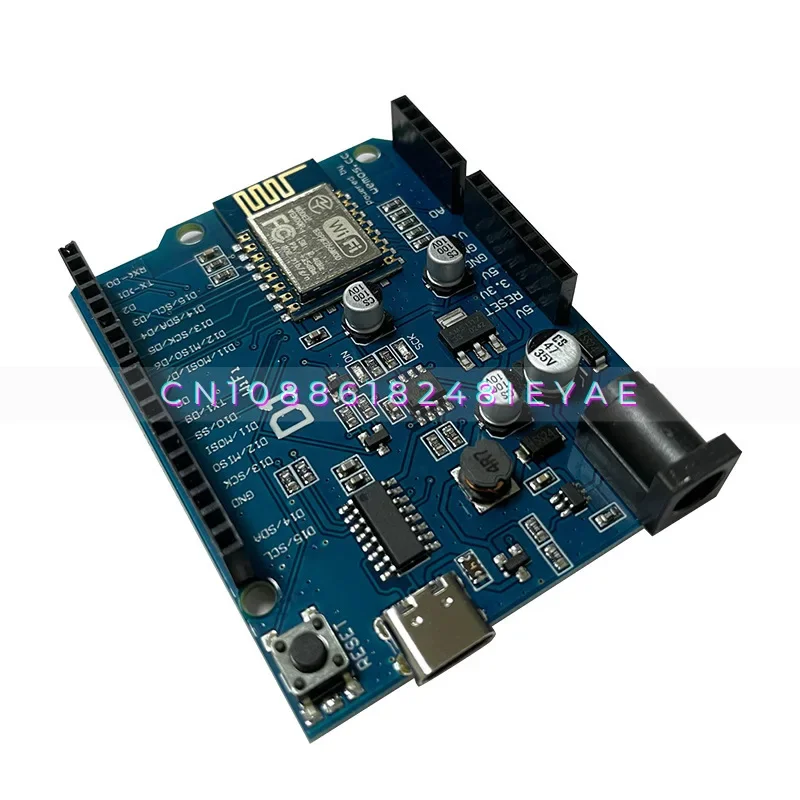 

WeMos D1 WiFi Development Board ESP8266 Wireless Module ESP-12 Compatible with TYPE-C Interface