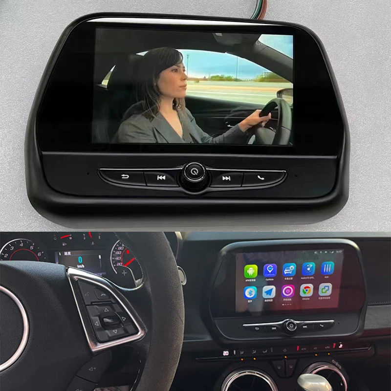 

Fit for Chevrolet Camaro 2010-2020 Model Dedicated Android Large Screen Navigation Reversing Panoramic Recorder