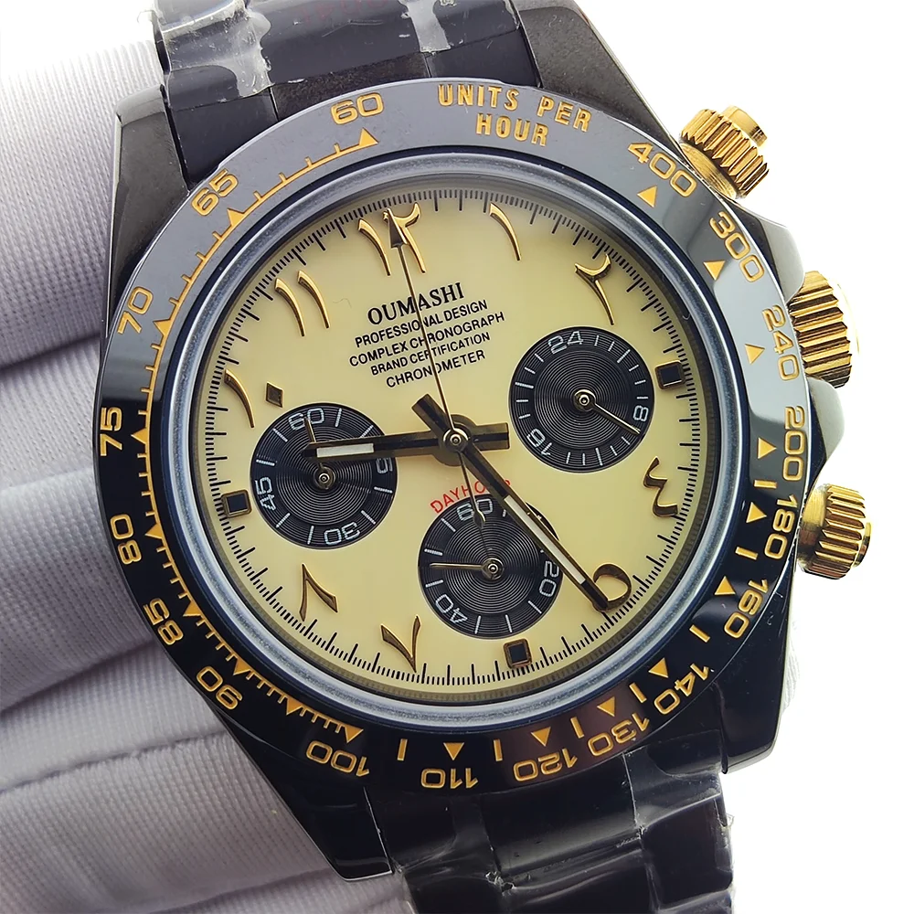 VK63 腕時計 39 ミリメートル腕時計 904L ステン - Luxury Watch Arabic のレビューと価格