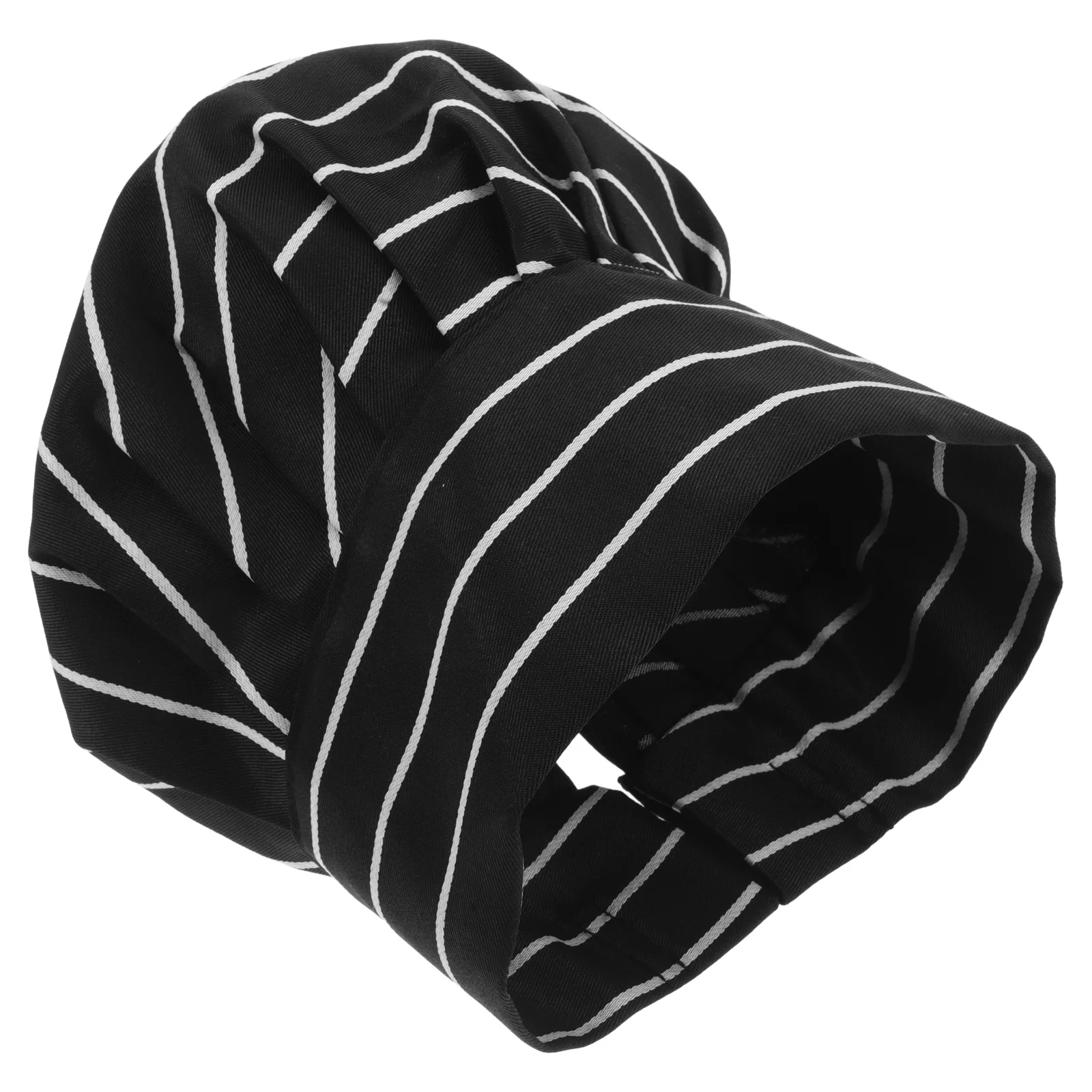 

Pleated White Chef Hat for Adults Adjustable Professional Kitchen Cooking Cap Breathable Baker Hat for Hotel Staff and Culinary