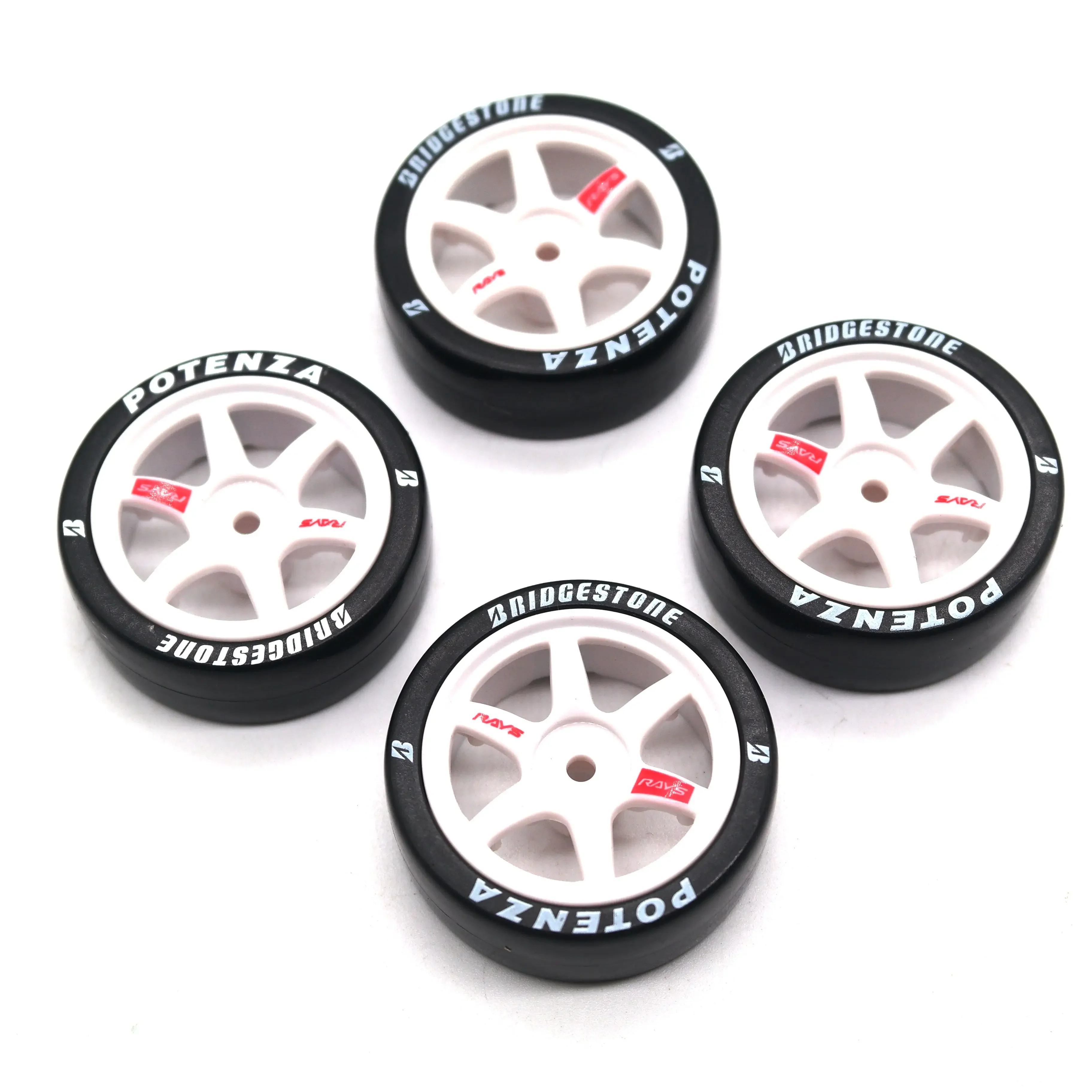 4PCS Sports Car High Speed Remote Control Wheel Hub Drift Racing Accessories