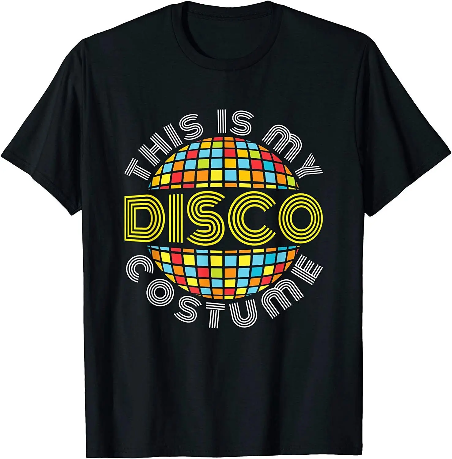 

NEW! This Is My Disco Costume Men women Gift Idea T-Shirt - MADE IN USA