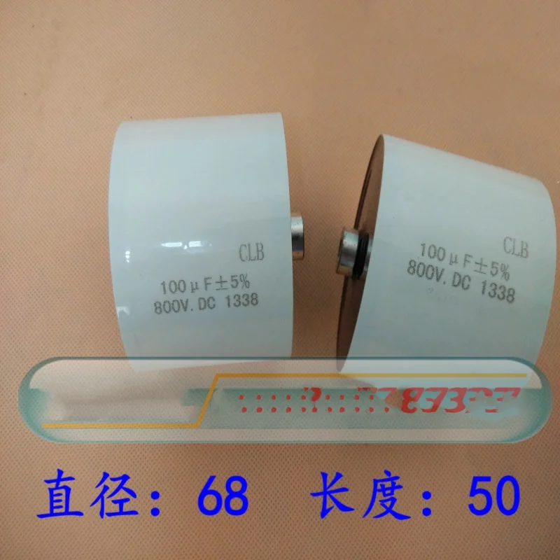 

1PCS film DC filter capacitor 100UF 800V 40A high frequency inverter power supply special