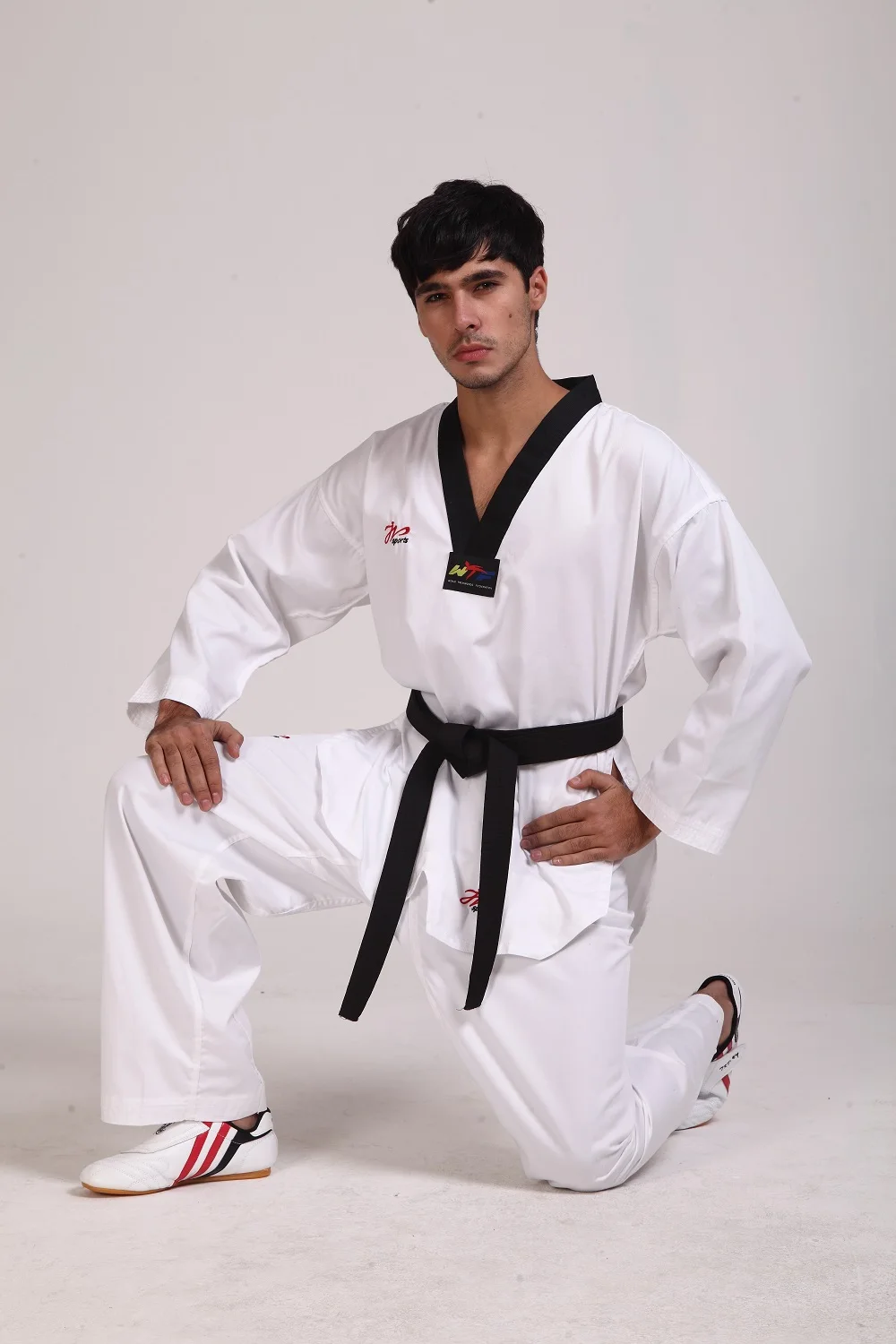 Taekwondo Suit TKD Dobok Student Uniform With Belt Karate Gi Martial Arts