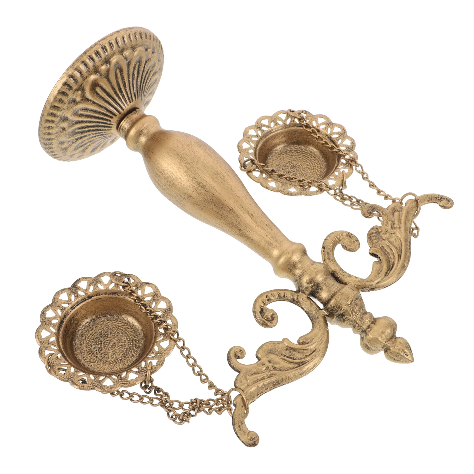 

Vintage Metal Libra Balance Scale Sculpture Ornament Retro Iron Justice Display for Office Desk Home Library Lawyer Decor