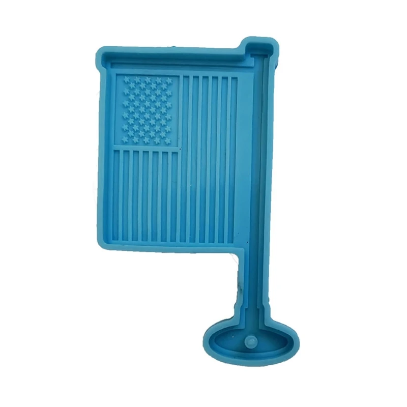 Resin Casting Silicone Mold US Keychain Pendant Jewelry Mould DIY