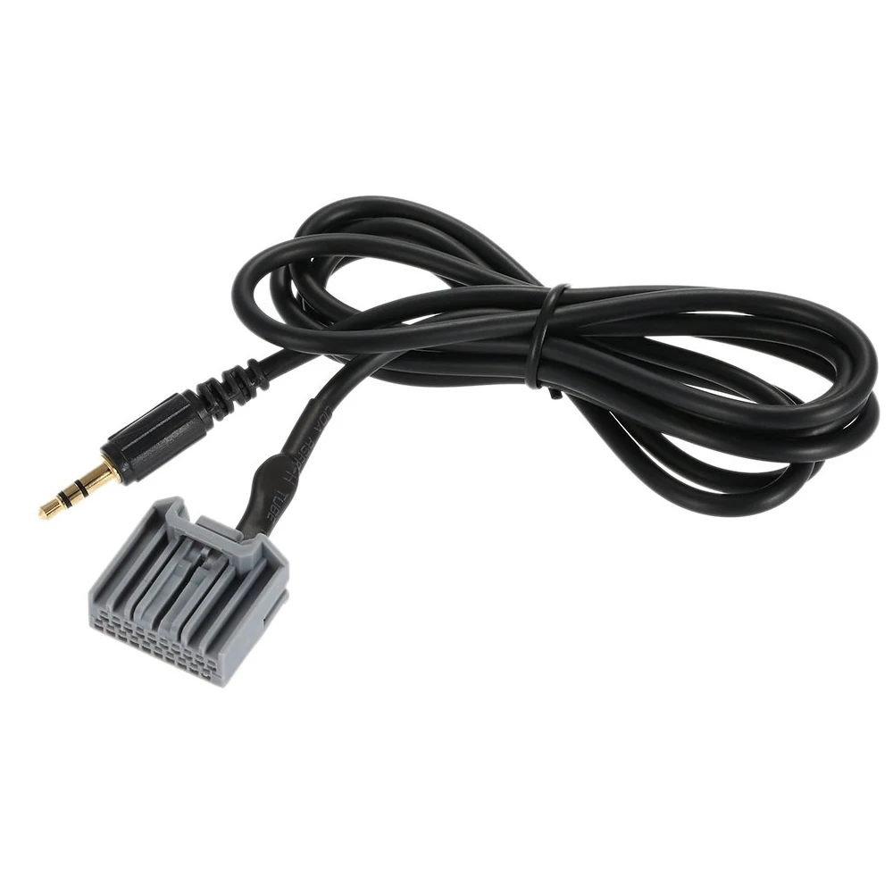 Car 3.5mm Input Aux Cable Line Audio Adapter for Honda Civic CRV Accord