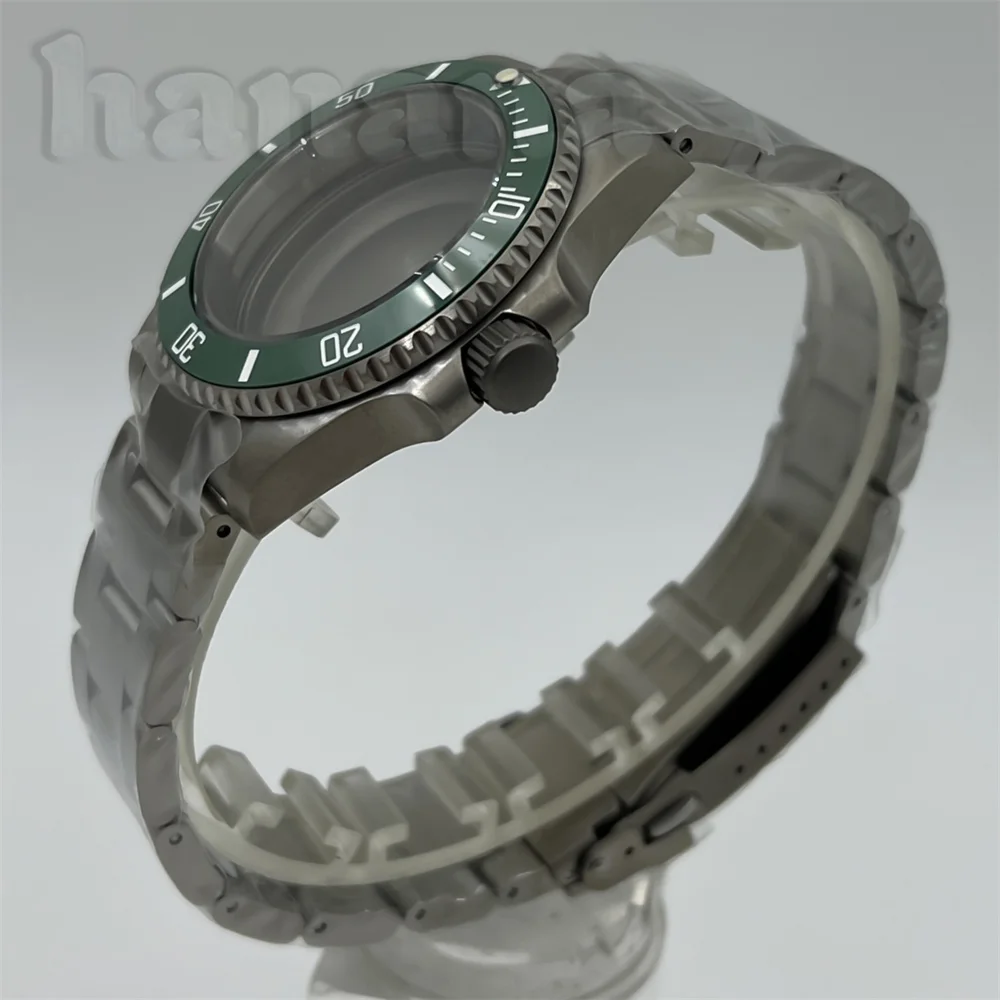 PT5000 40 мм SUB GMT титановый корпус ремешок с сапфировым стеклом подходит для NH34 NH35A 36 ETA2824 механизм запасные части для механических часов