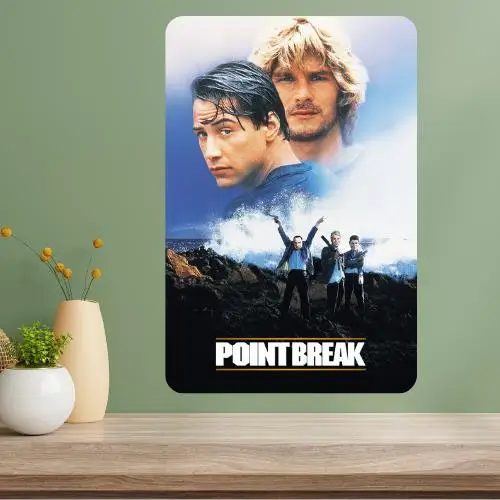 Point Break Classic Movie Metal Poster Sign