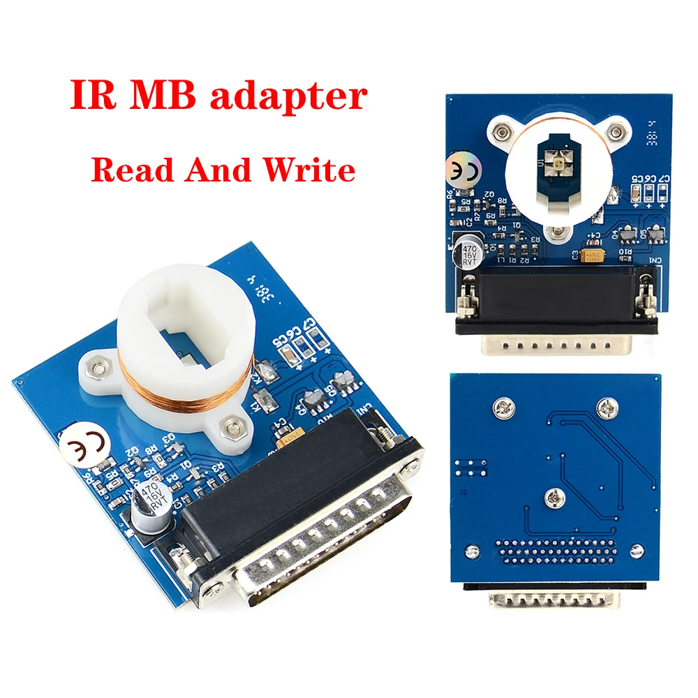 IPROG Adapter for IPROG+ IProg V87 ECU Key Programmer RFID/CAN BUS/K-LINE/MB IR/PCF79XX//35080/160Eraser Adapters High Quality