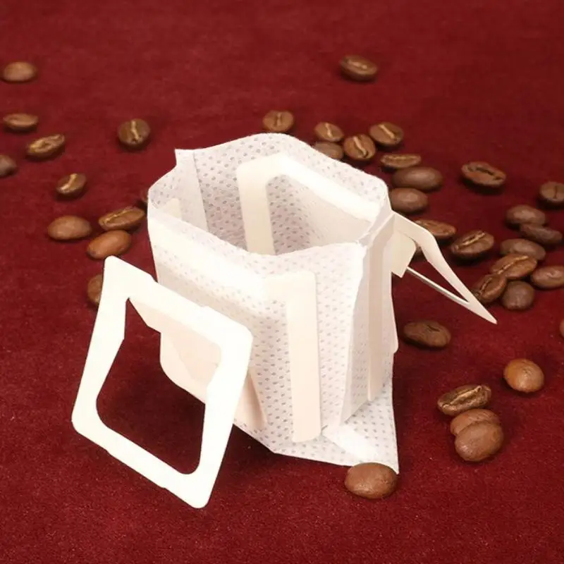 【M】25/50 Pcs Disposable Hanging Ear Coffee Filters Food Grade Portable Espresso Tea Brewing Accessories For Home Office Travel view 4