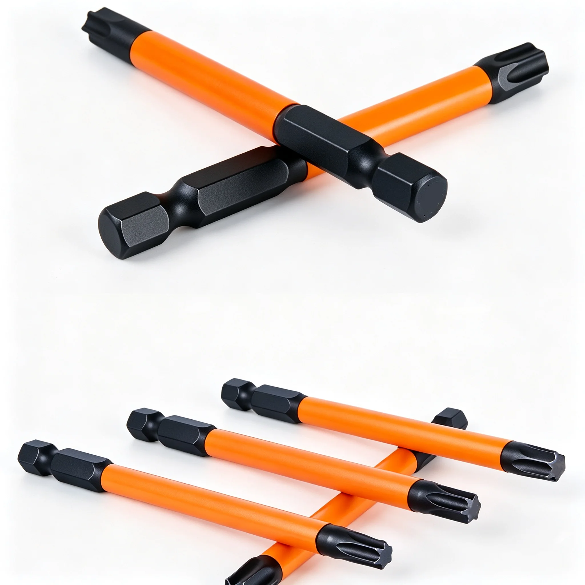 13-teiliges Torx-Schraubendreher-Bit-Set T5-T40 75/100/150mm Magnetisch 1/4'' Sechskant-Schaft Bohrkopf Elektrischer Schlagschrauber Reparaturwerkzeug – Detail 4