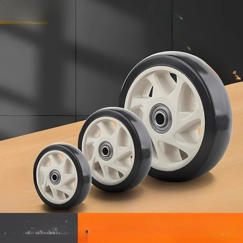 

Сменные ролики из полиуретана, с двойными подшипниками, 3 дюйма, 4 дюйма, 5 дюймов, высокая грузоподъемность, износостойкость, колеса для мебели