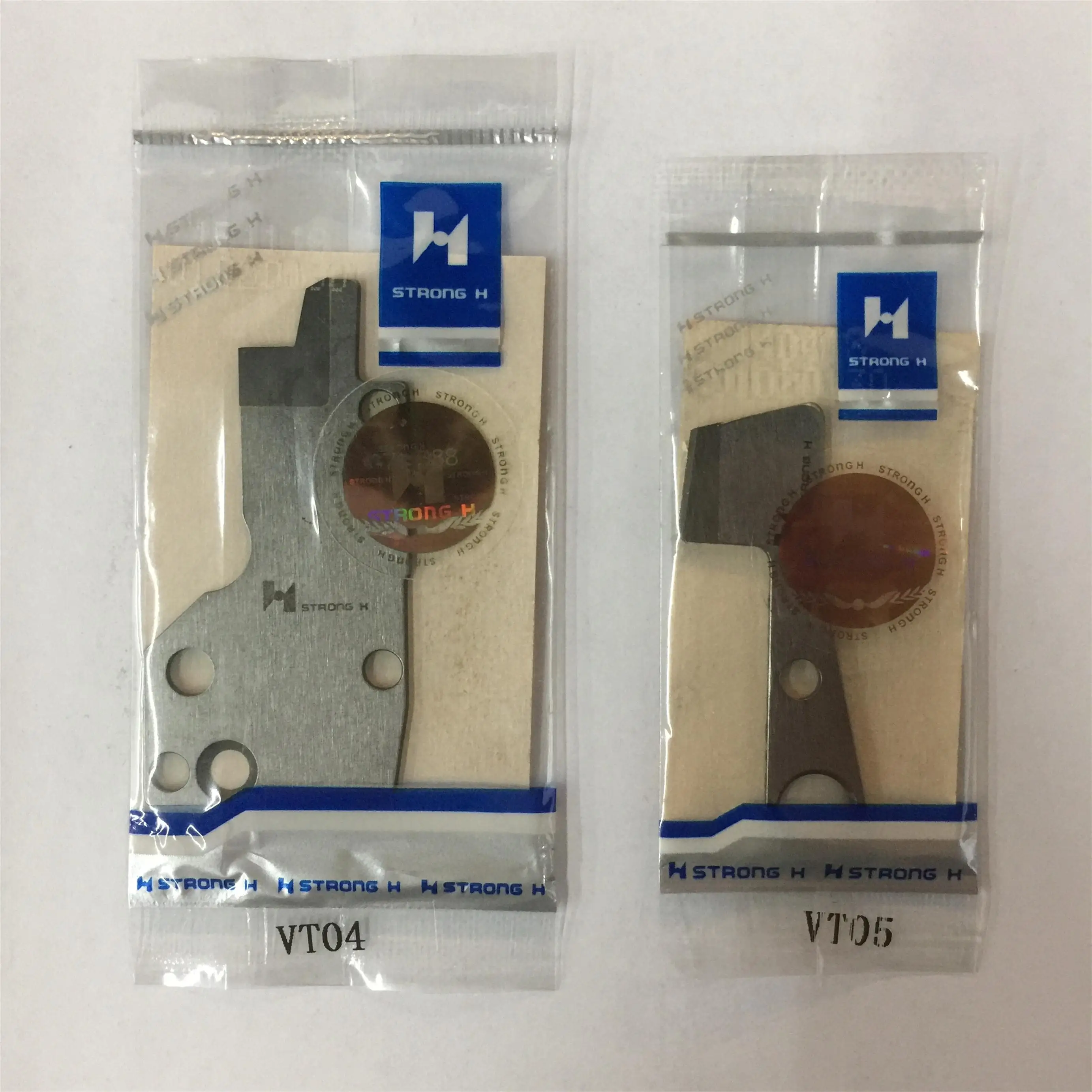 

1 шт. VT05 VT04 Blade Strong H всасывающий движущийся нож и фиксированный нож для швейной машины с оверлоком Siruba 747 M700 M800