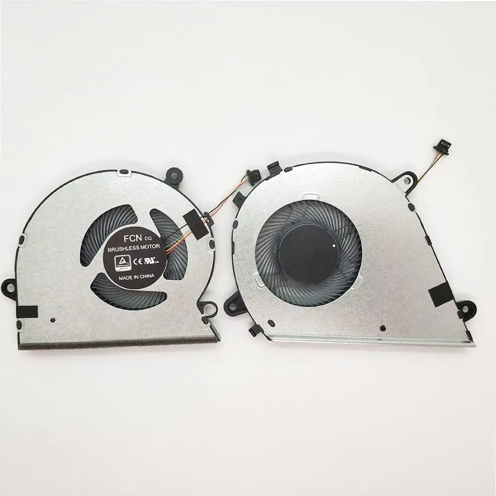 Fan for Asus Mars15 VX60GT GT9750 VivoBook K571 K571GT X571G F571G CPU Gpu Cooling Fan Set