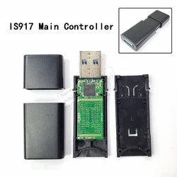 DIY IS917 PCBA for NAND Flash USB3.0 U Disk Weldable TSOP48 BGA132 BGA136 BGA152 Chips USB 3.0 U Disk PCB Main Controller