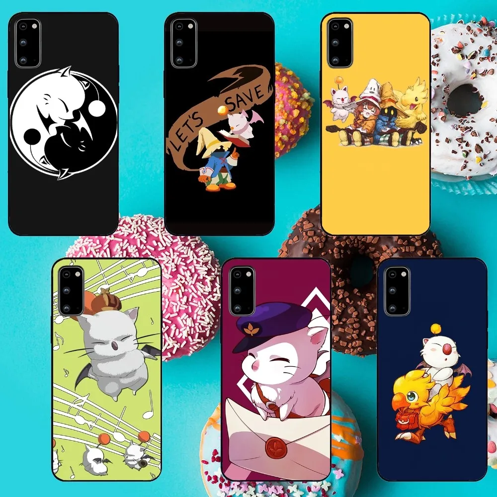 Cute Moogle Final Fantasy Phone Case For Samsung Galaxy A52 A53 A72 A71 A73 A80 A91 S Shell