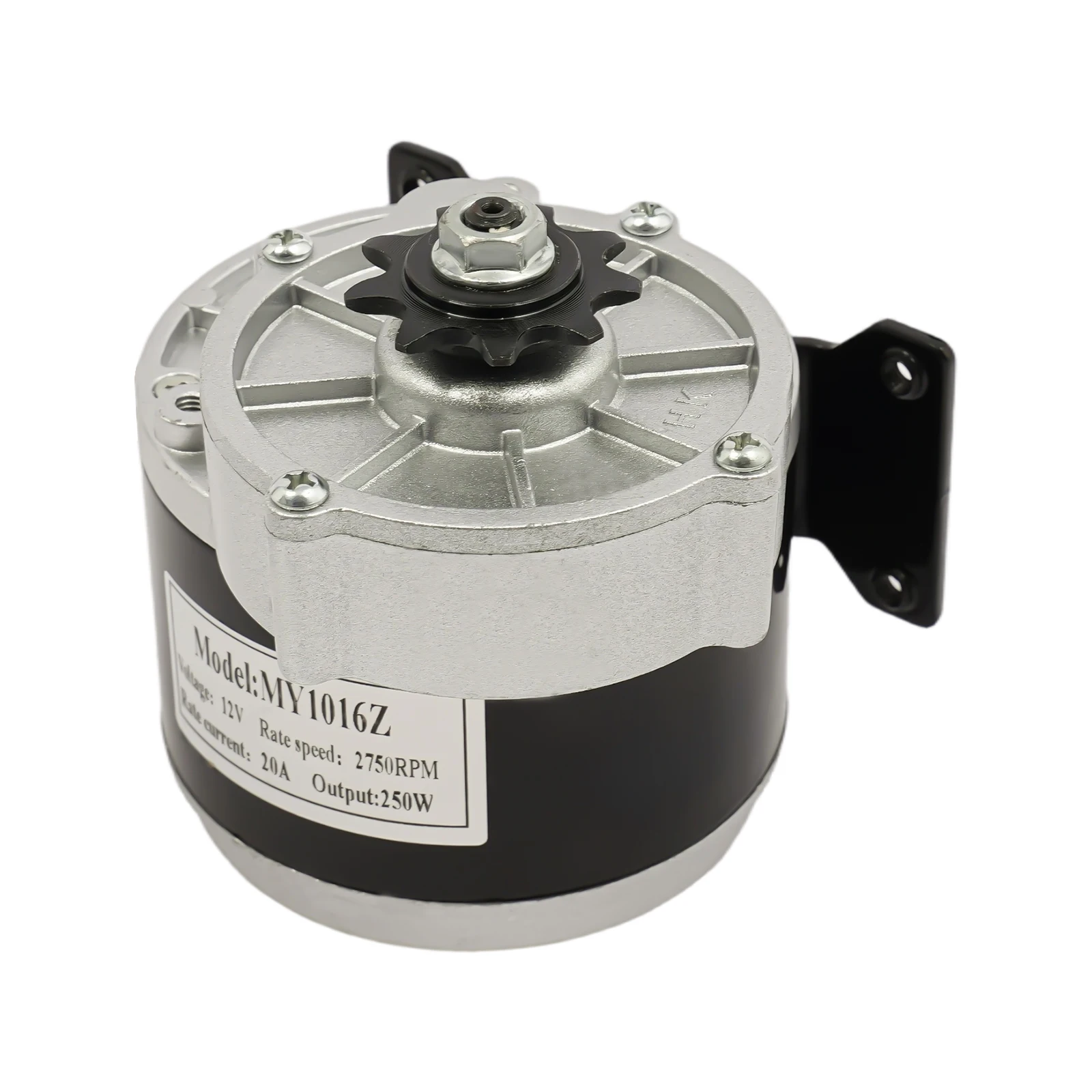 12V 250W Getriebemotor, 100kg Traglast Bürstenmotor DC Elektromotor für E-Bike, Scooter, Pocket Bike, Umbau von Elektrofahrzeugen – Detail 9