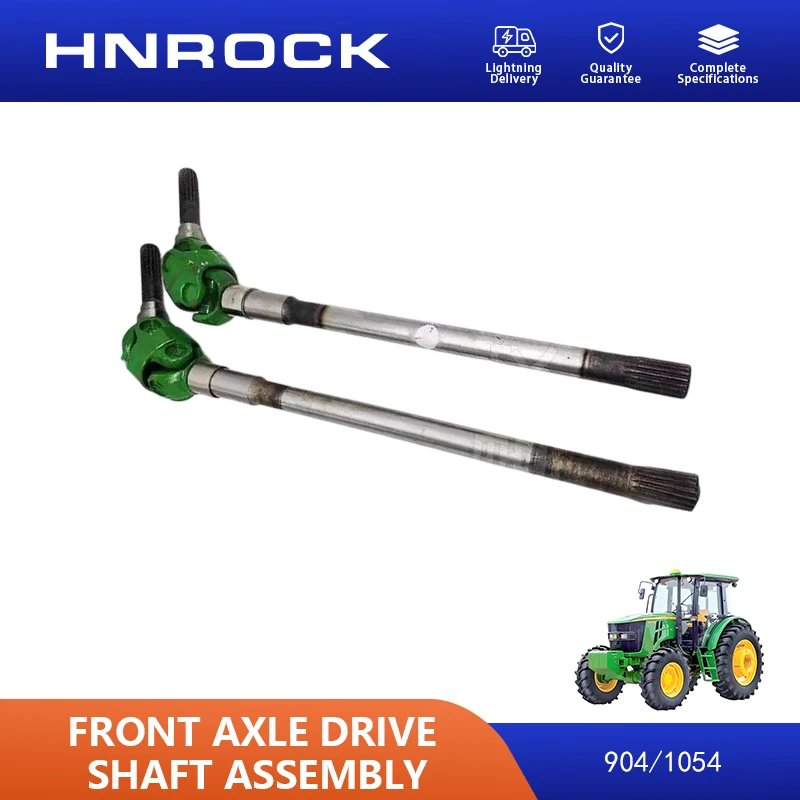 NEW 904/1054 Front Axle Drive Shaft Assembly, Left Long 62cm Right Short 58cm Half Shaft Assembly for De/e/re Tractor Parts