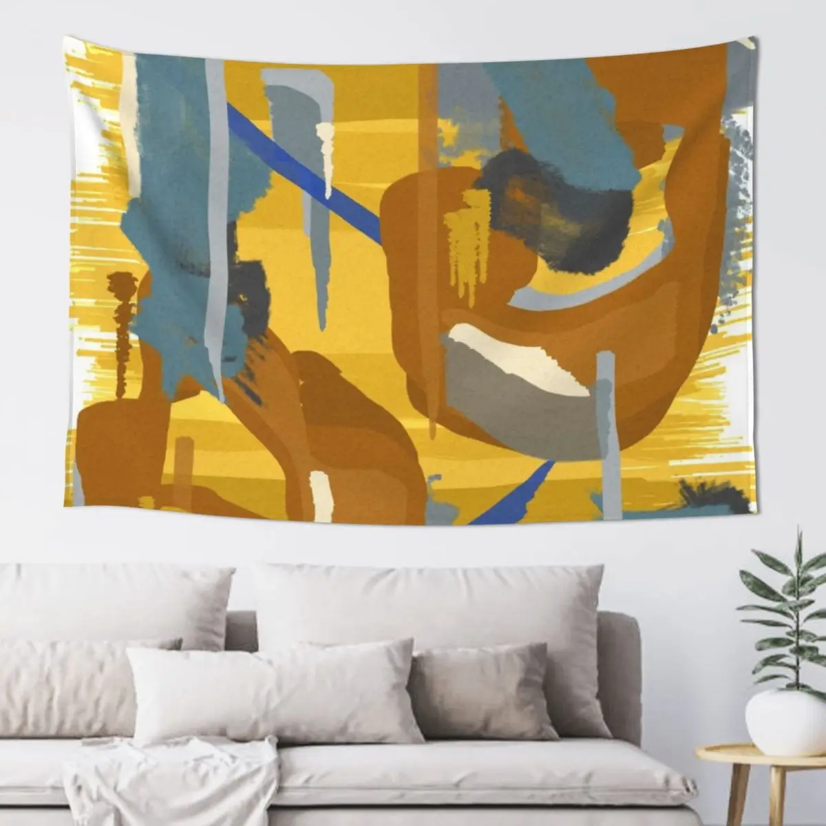 

EARTHY ABSTRACT Tapestry Cute Decor Room Decor Cute Tapestry