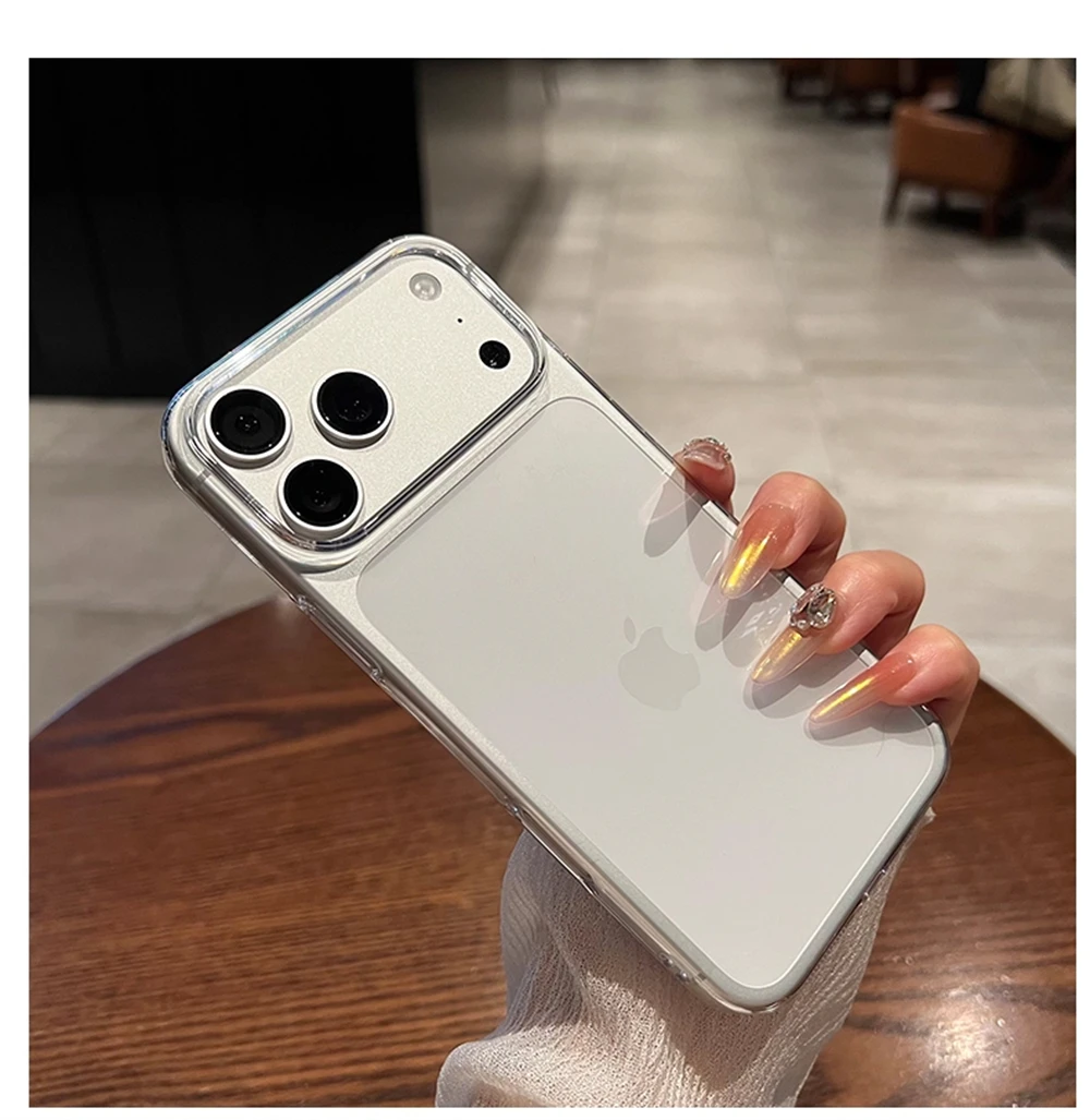 Ultradünne Transparente HD-Hartschalenhülle für iPhone 18 17 Pro Max Air 16 15 14 13 12 Plus Schlanke Einfache Klare Matte Frosted Hülle – Detail 12